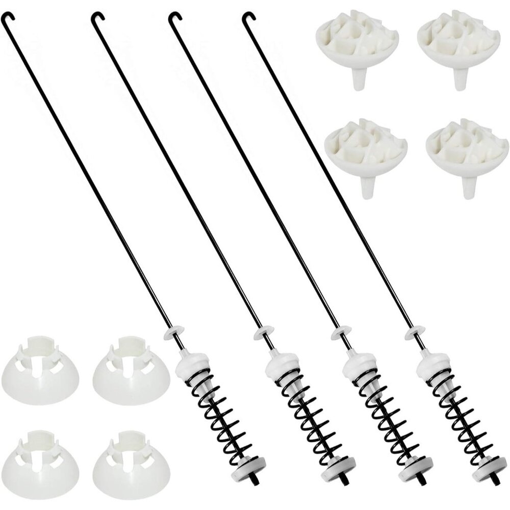 W10780048 Washer Suspension Rod Kit | Compatible with Whirlpool, Kenmore, Maytag